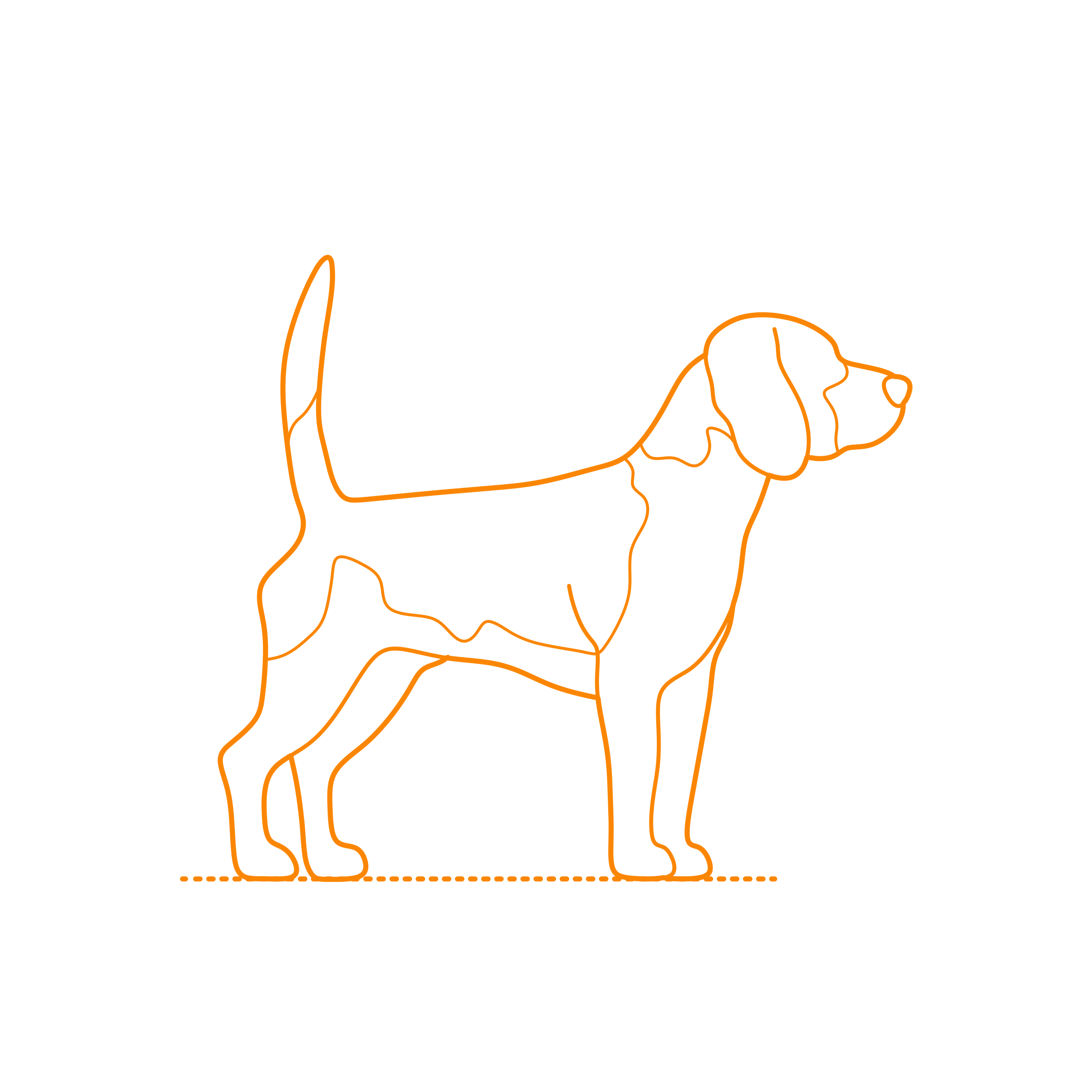 Animals Dogs Beagle Sticker Svg Vector Free Vectors